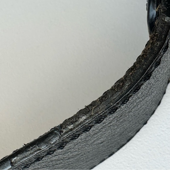 VTG Coach Y2K Soho Legacy Black Leather Brass Buckle Shoulder Bag Flap Purse Box - Picture 9 of 16